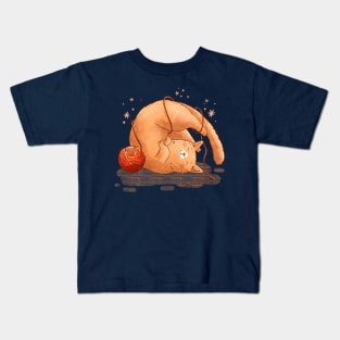 Kitty and Yarn Kids T-Shirt